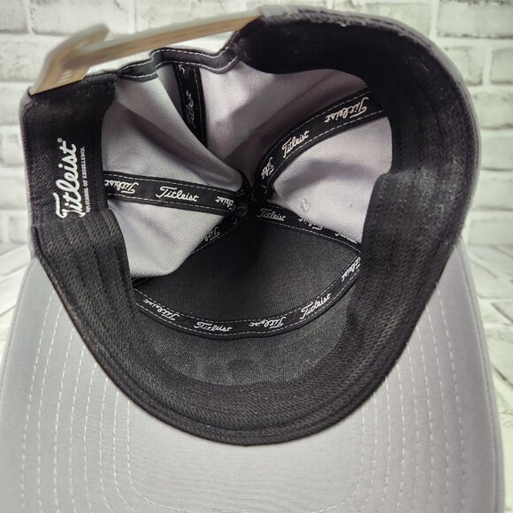 Titleist Diego Trend Golf Hat Snapback Cap Gray White Athletic One Size Outdoor - Picture 6 of 10